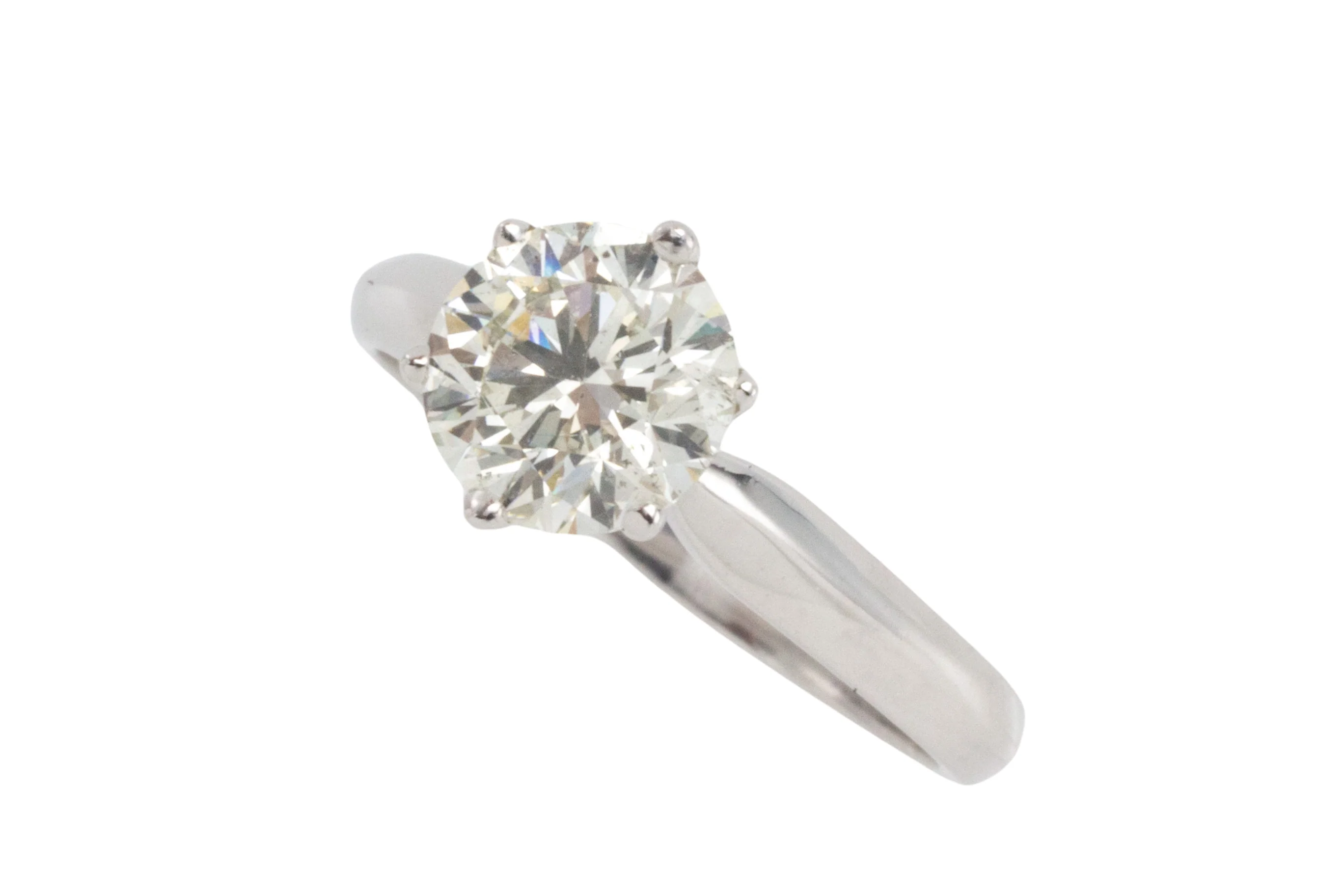 1.50 carat brilliant cut diamond solitaire ring - Image 3
