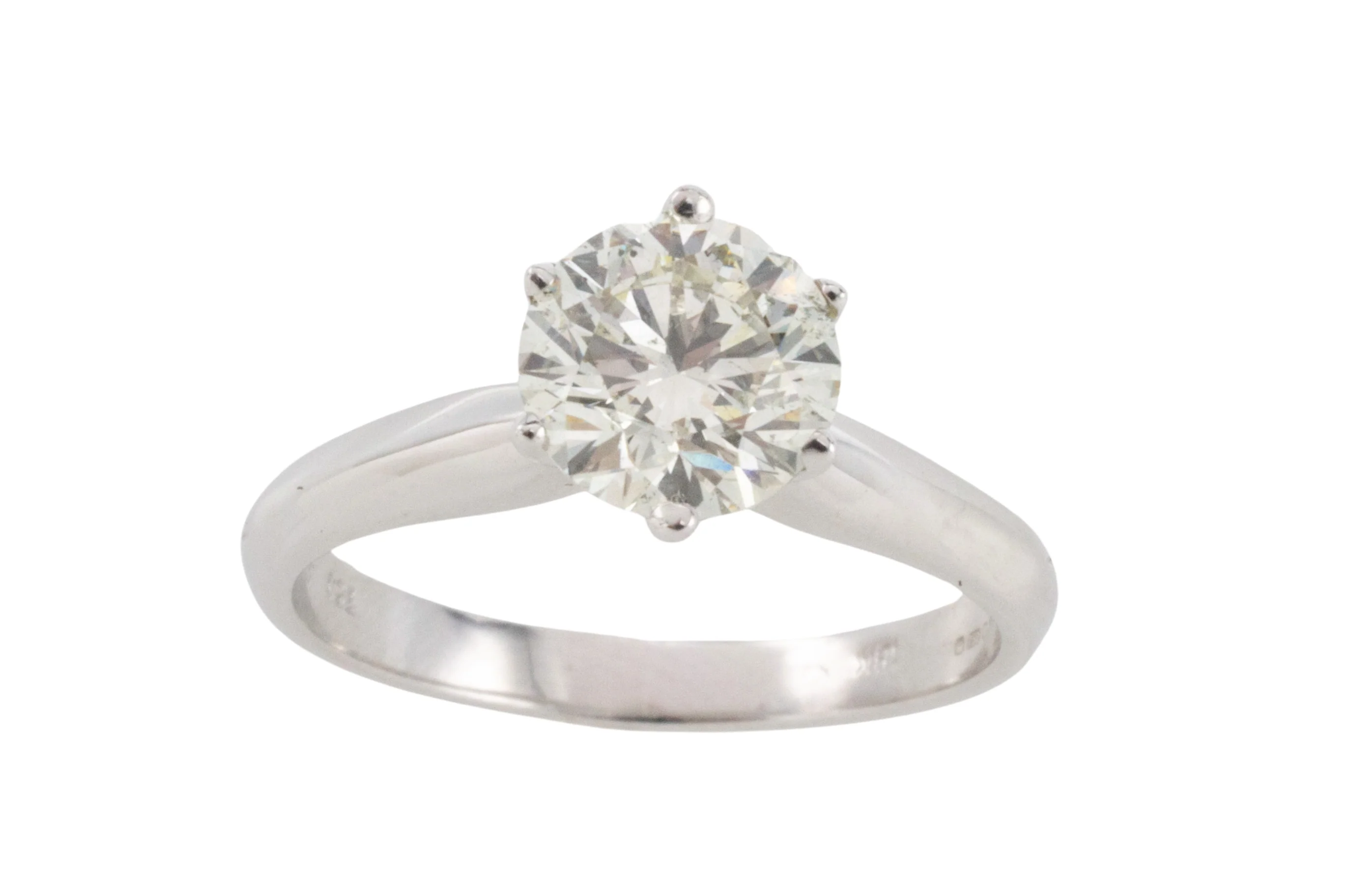1.50 carat brilliant cut diamond solitaire ring - Image 6