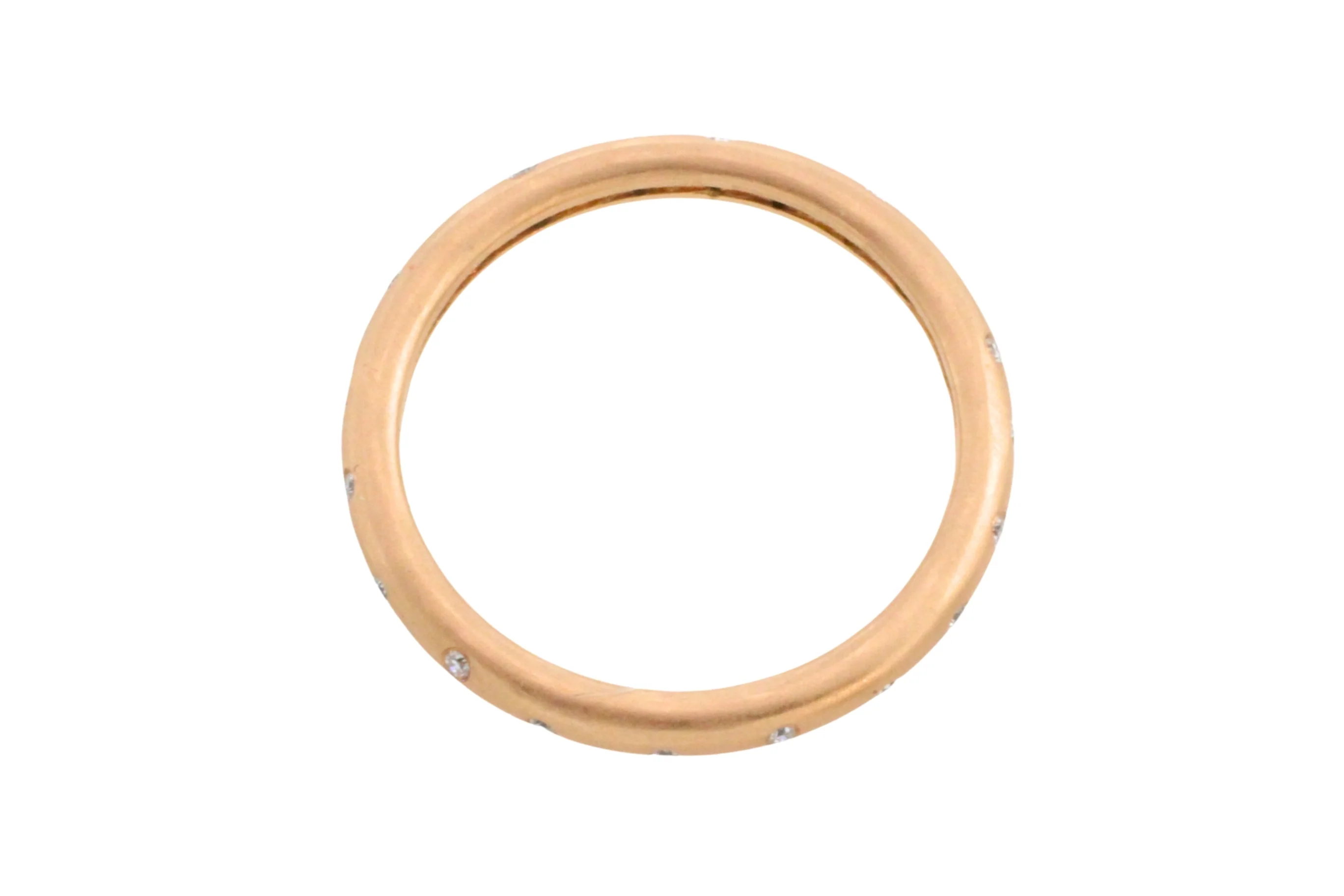 14 carat gold band with diamonds - Image 5