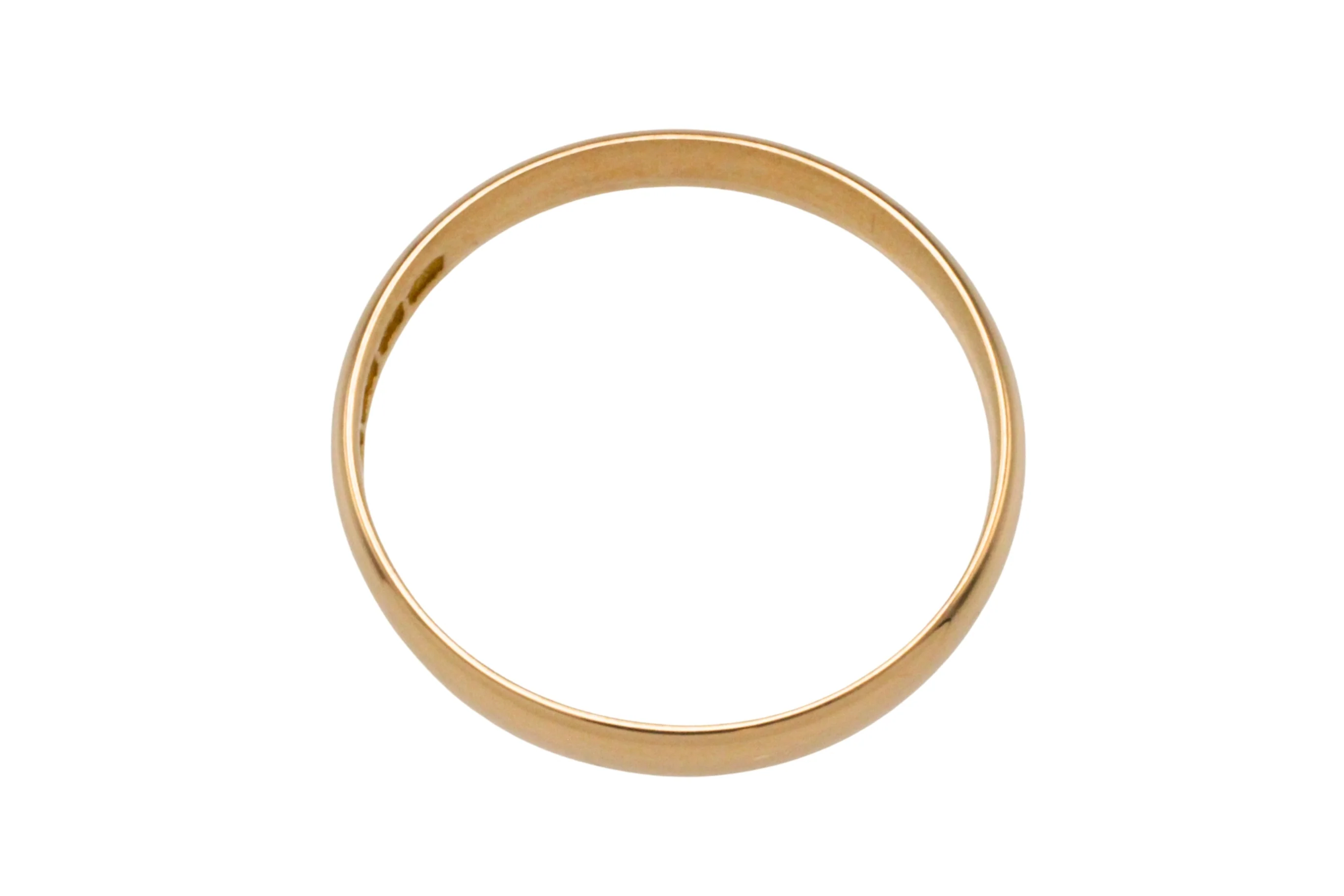 22 carat gold wedding band from 1925 - Image 4