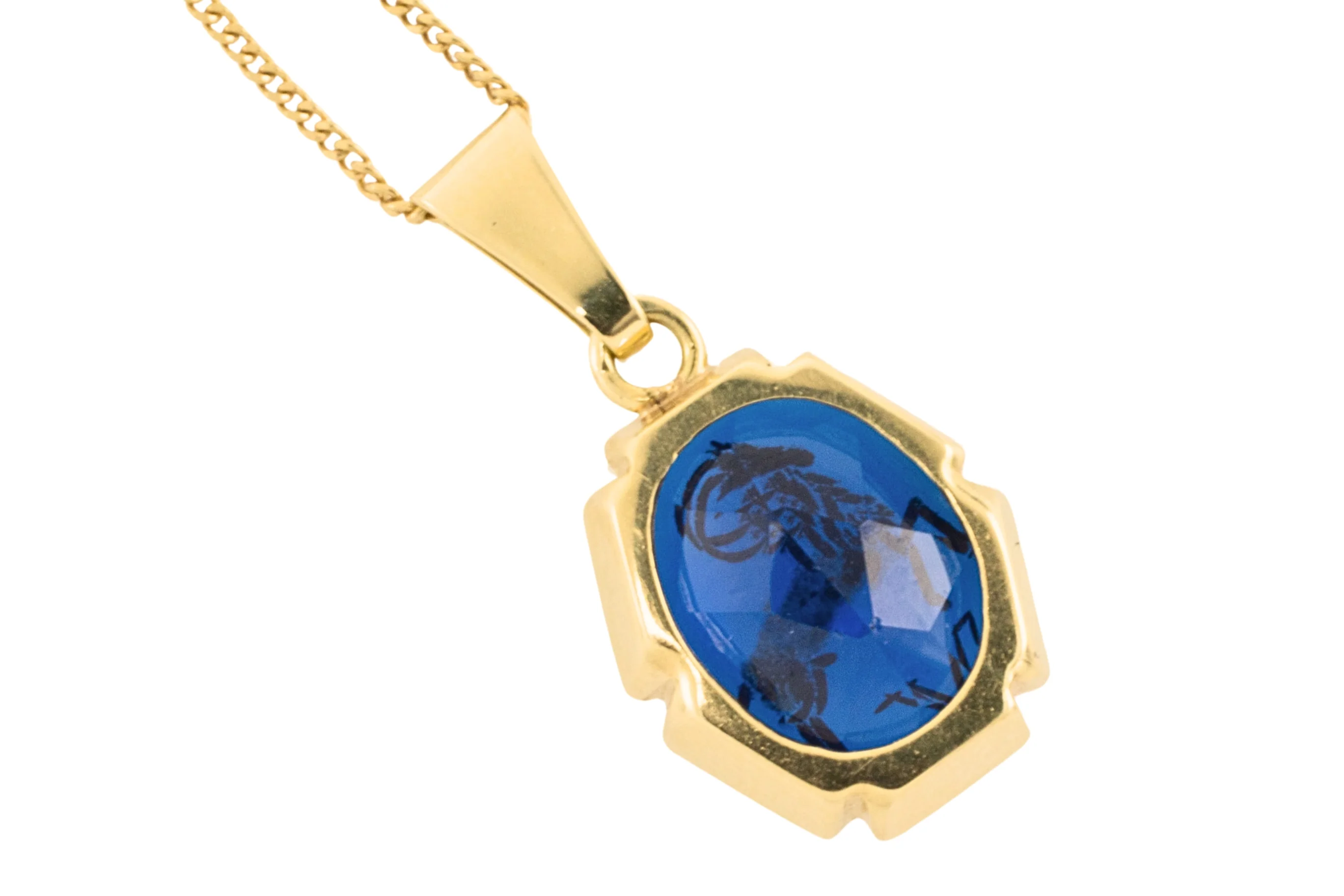 Aries zodiac pendant and chain - Image 5