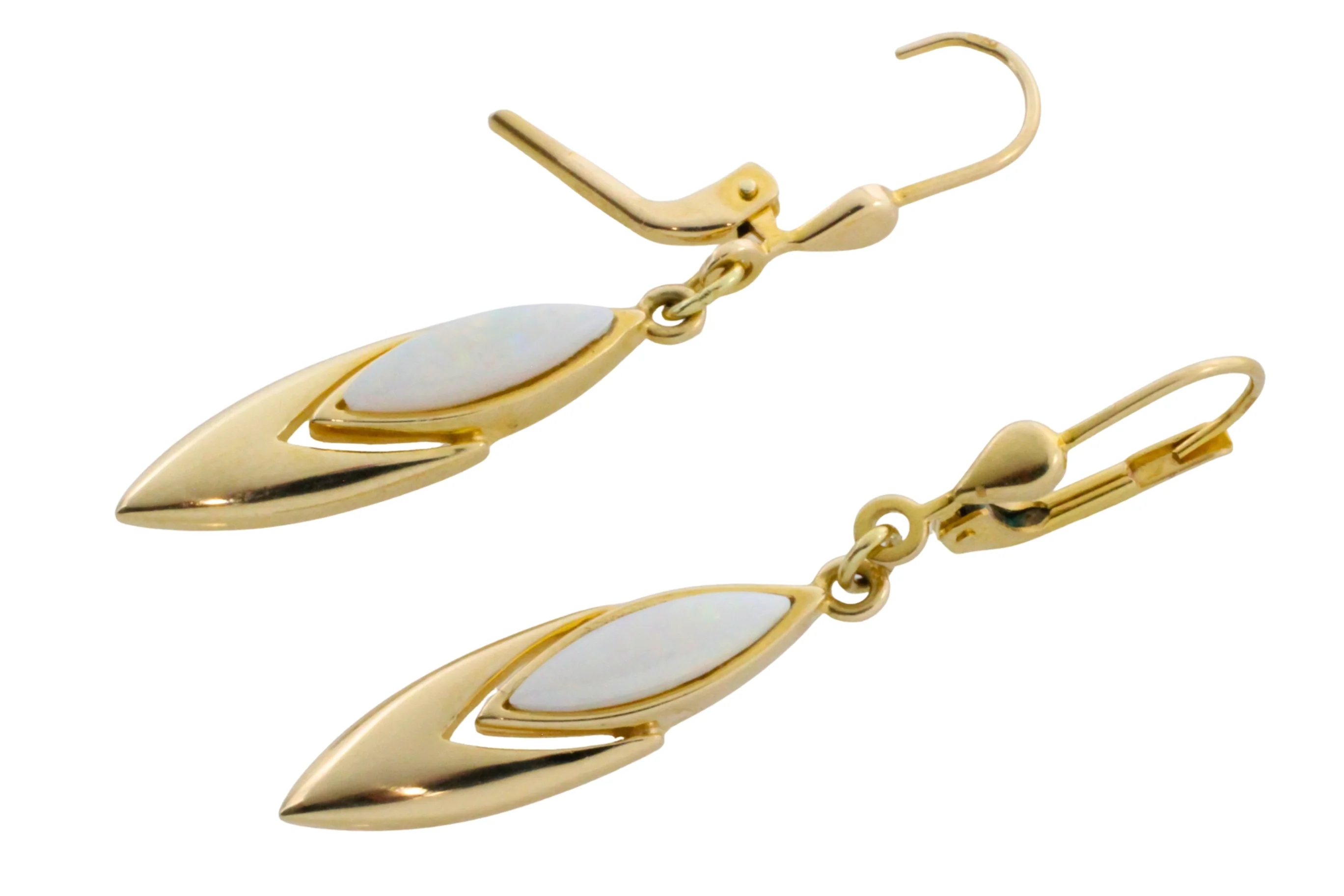 Opal pendant earrings - Image 3