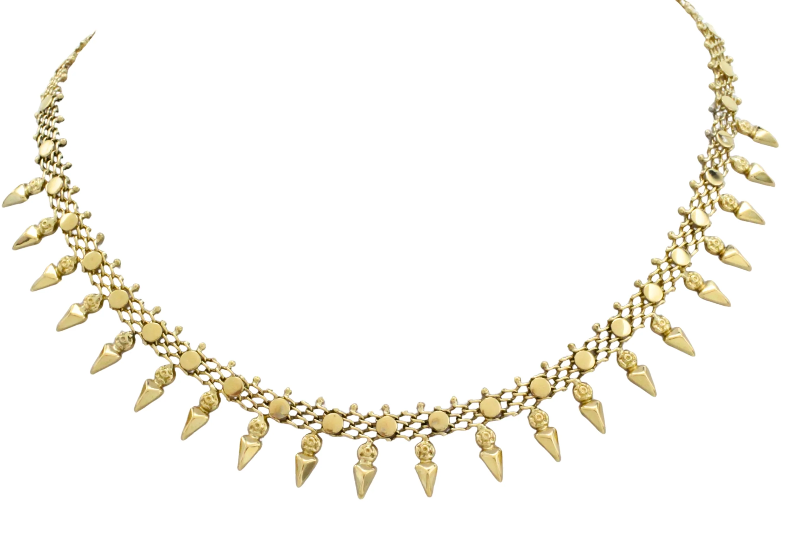 Vintage 14 carat gold collier