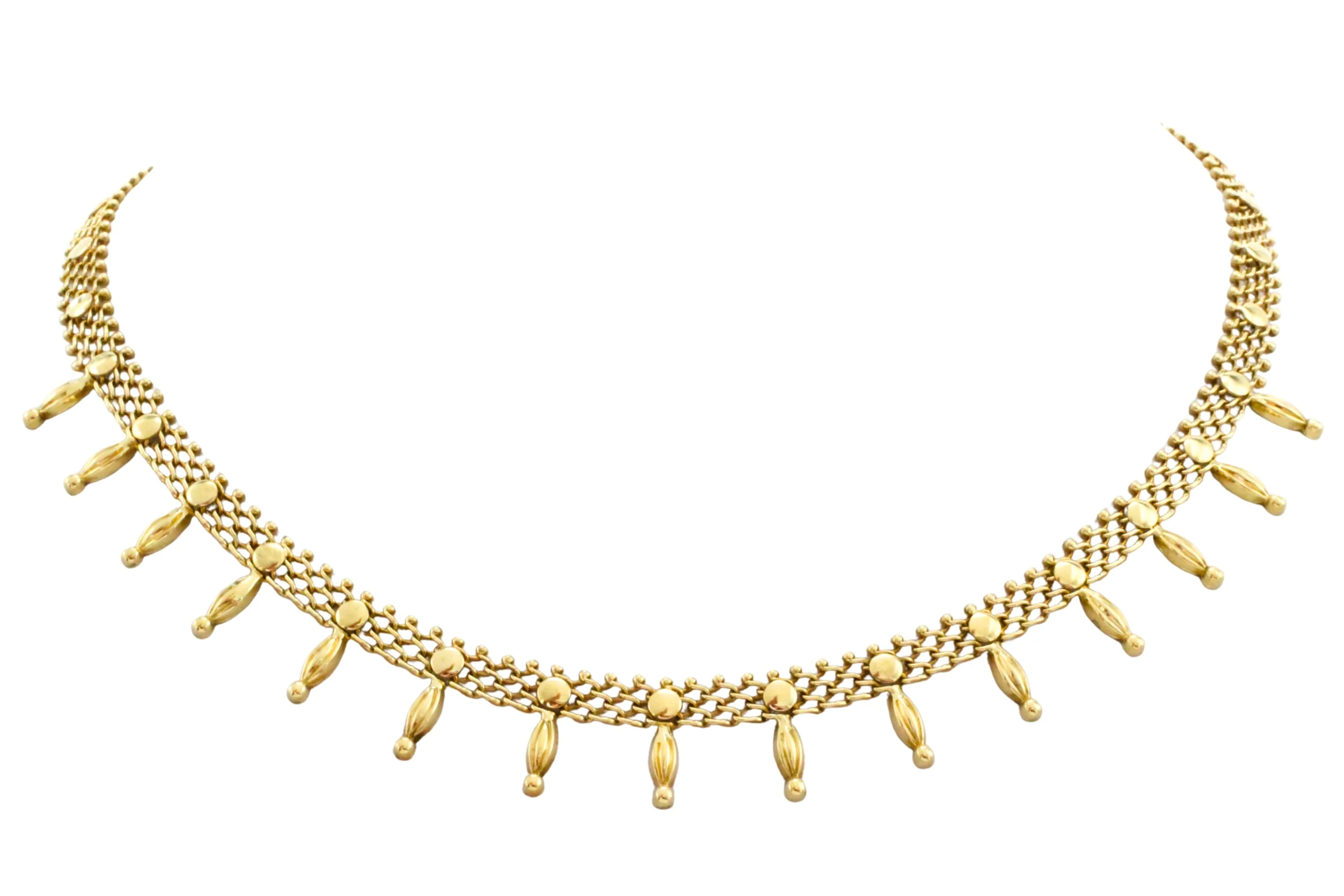 Vintage 14 carat gold collier