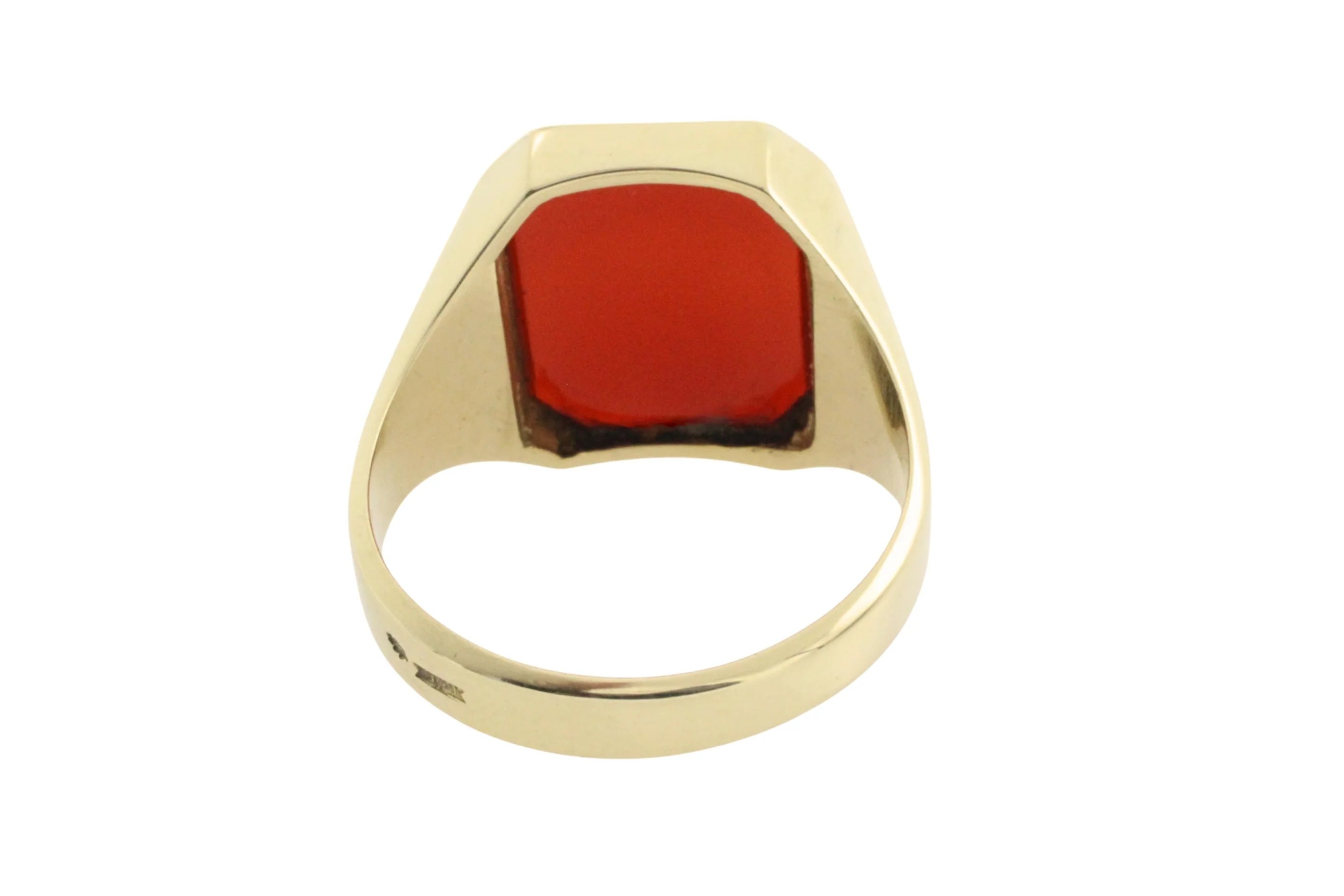 Vintage Dutch carnelian signet ring - Image 5