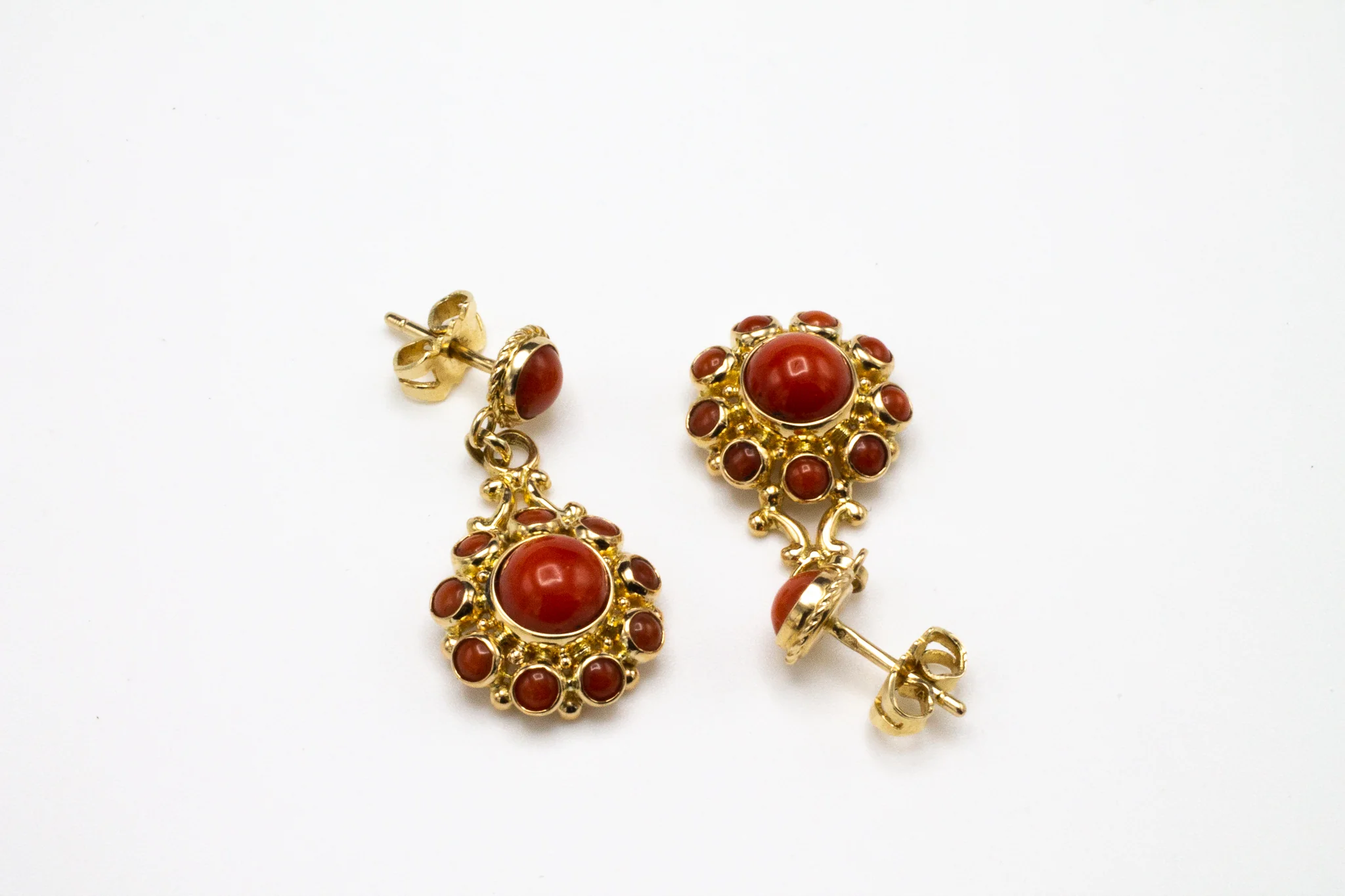 Vintage dutch pendant earings - Image 3